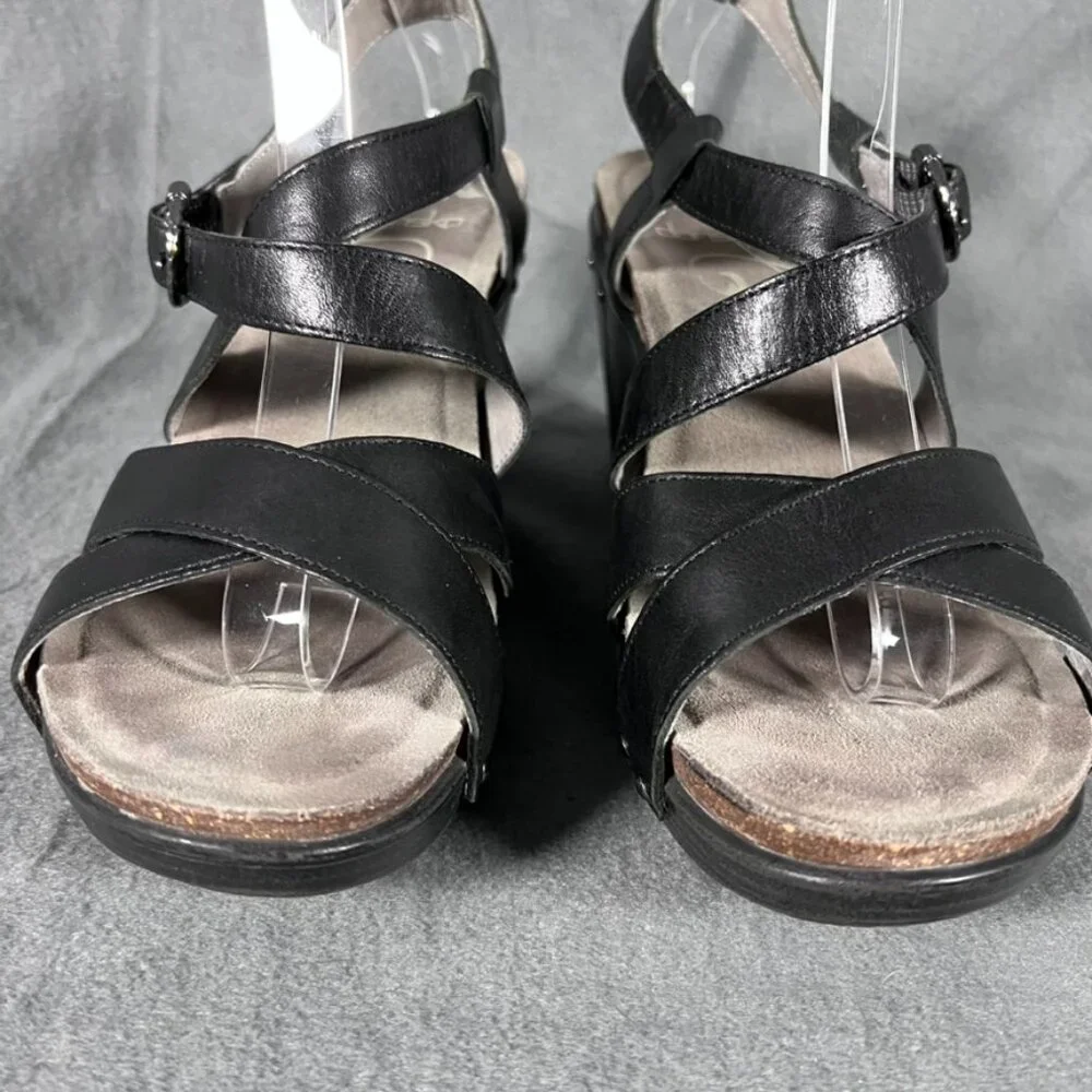 Dansko Frida Wedge Sandal Size 38 7.5-8 - Picture 3 of 6